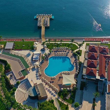 Aqi Hydros Club Hotel Kemer Bagian luar foto Aerial view of the hotel