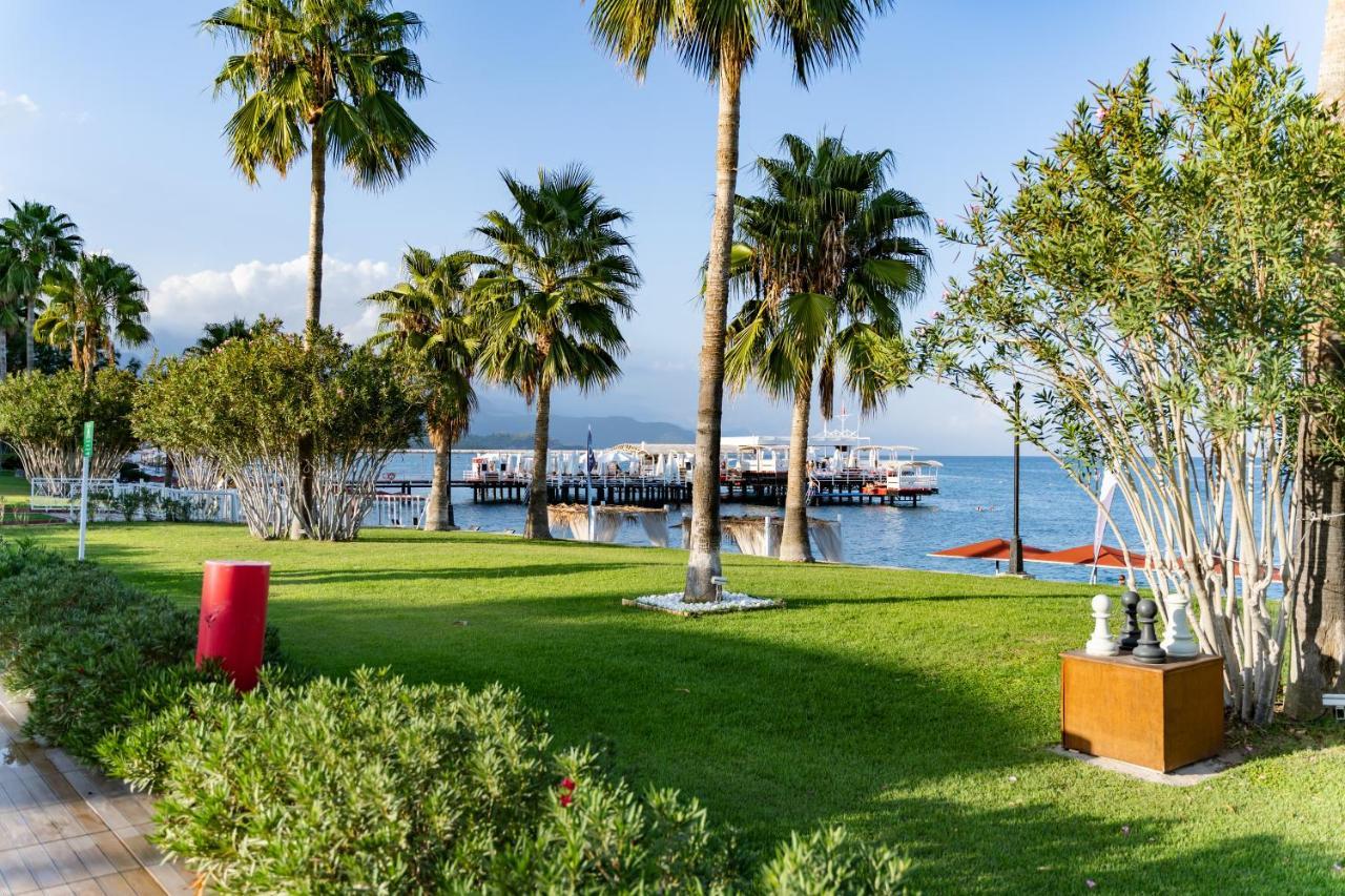 Aqi Hydros Club Hotel Kemer Bagian luar foto The promenade of Nikiti