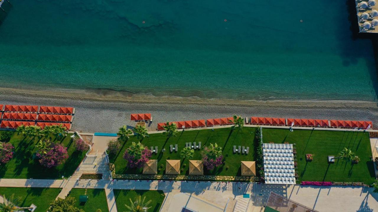 Aqi Hydros Club Hotel Kemer Bagian luar foto Aerial view of the beach