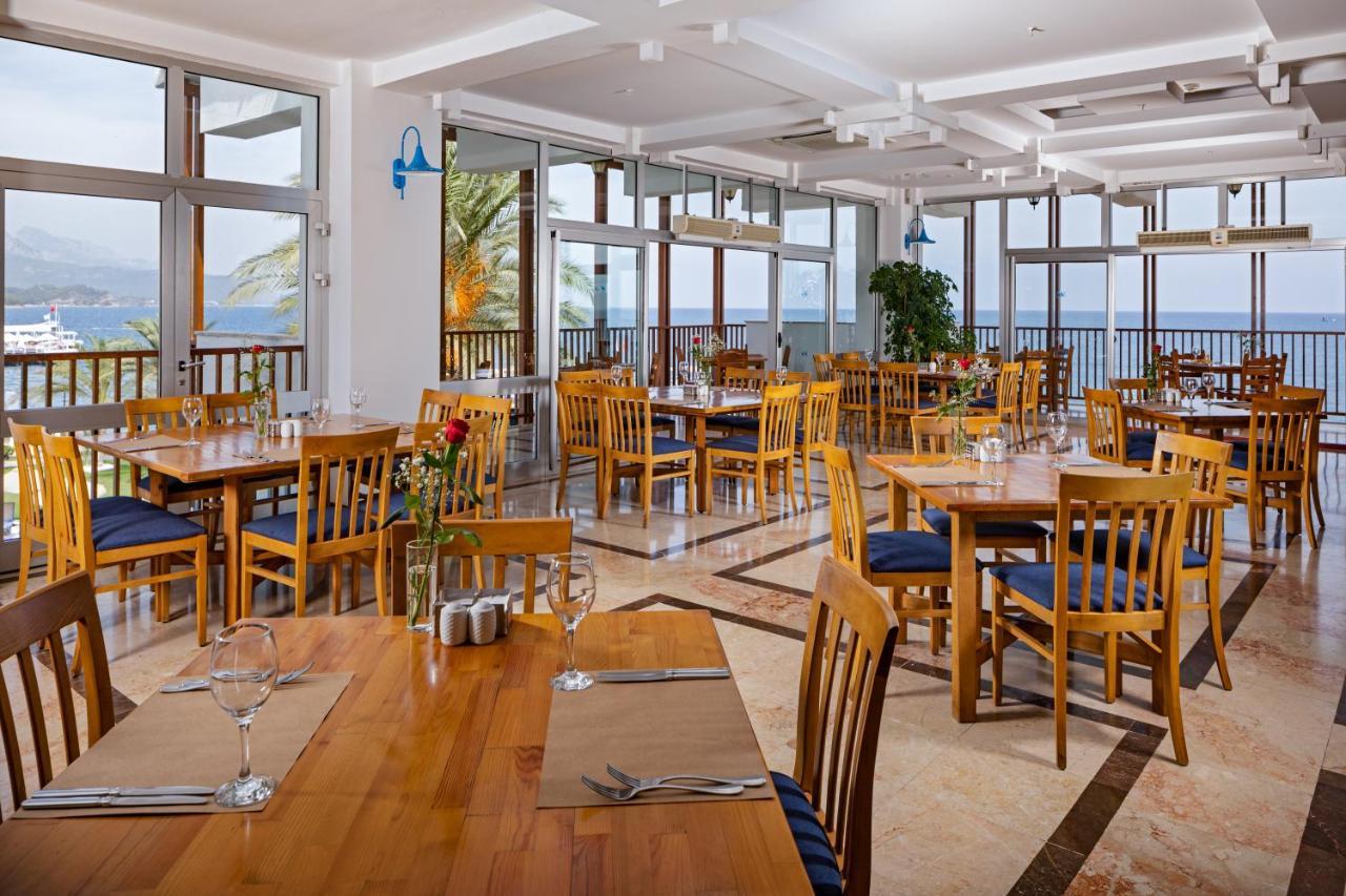 Aqi Hydros Club Hotel Kemer Bagian luar foto The restaurant